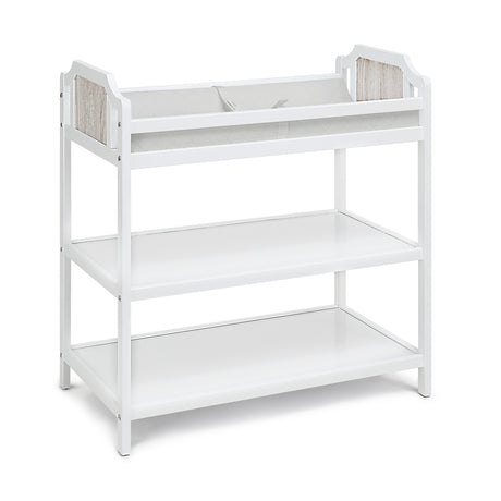 Modern European furniture - White & Graystone Brees Changing Table - www.oroa.com
