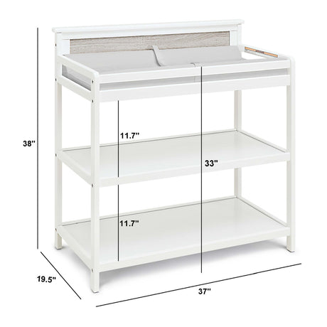 Connelly Gray Baby Changing Table Dresser | OROA Kids