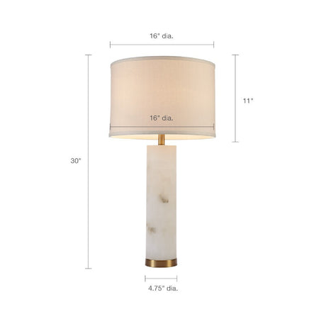 Alab Natural Stone Base Table Lamp | OROA