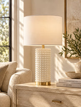 Modern European furniture - Textured Dot Table Lamp - www.oroa.com