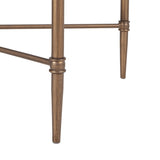 Bronze Metal Rectangle Coffee Table | OROA