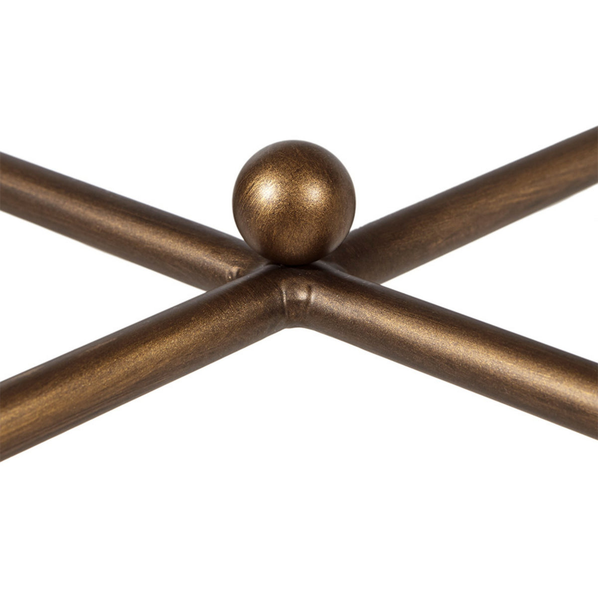 Bronze Metal Rectangle Coffee Table | OROA