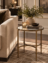 Oval Mirror Side Table | OROA