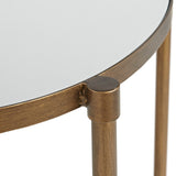 Oval Mirror Side Table | OROA