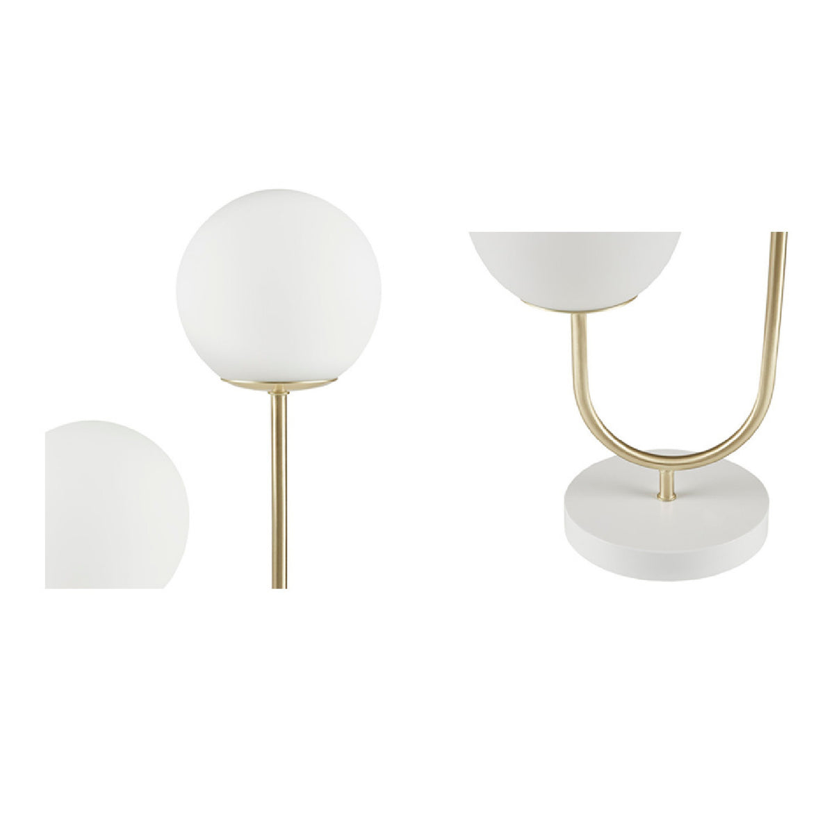 Modern European furniture - 2-Light Globe Metal Table Lamp - www.oroa.com