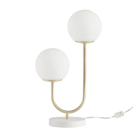 Modern European furniture - 2-Light Globe Metal Table Lamp - www.oroa.com