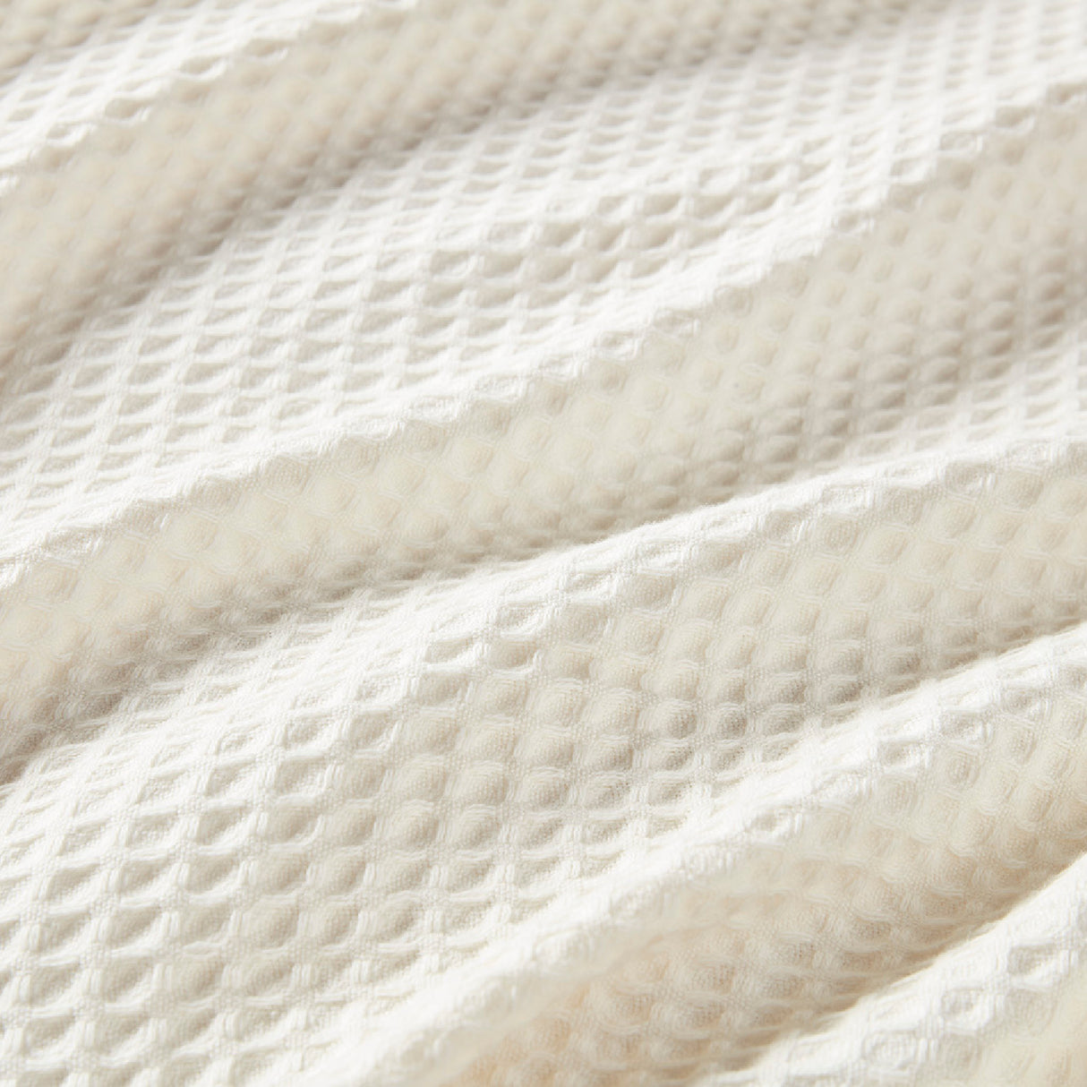 Ivory Cotton Blanket | OROA