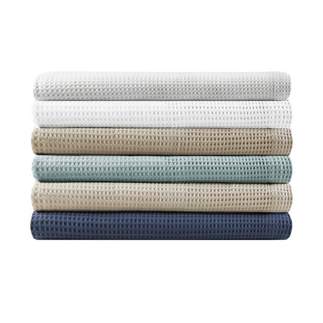 Ivory Cotton Blanket | OROA