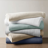 Ivory Cotton Blanket | OROA