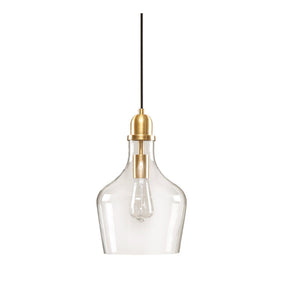 Bell Shaped Glass Pendant Light - OROA - view 1
