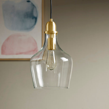 Bell Shaped Glass Pendant Light | OROA