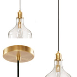 Bell Shaped Glass Pendant Light | OROA