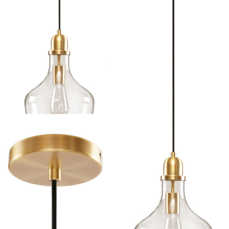 Bell Shaped Glass Pendant Light | OROA
