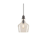 Bell Shaped Clear Glass Pendant | OROA