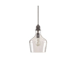 Bell Shaped Clear Glass Pendant | OROA