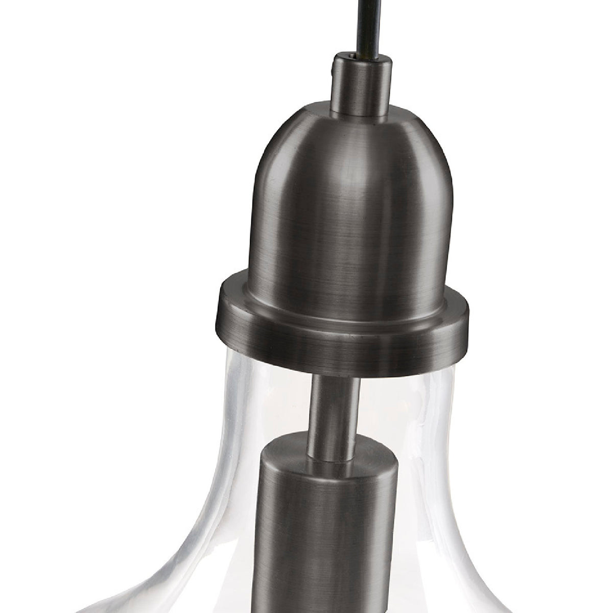 Bell Shaped Clear Glass Pendant | OROA