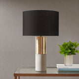 Black Concrete Table Lamp | OROA