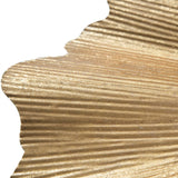 Gold Metal Ginkgo Leaf Wall Decor | OROA