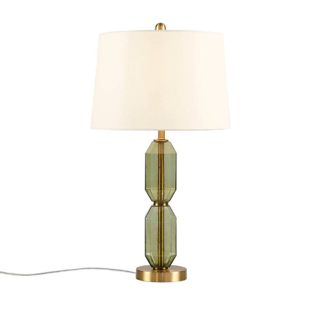 Modern European furniture - Green Glass Table Lamp Green - www.oroa.com