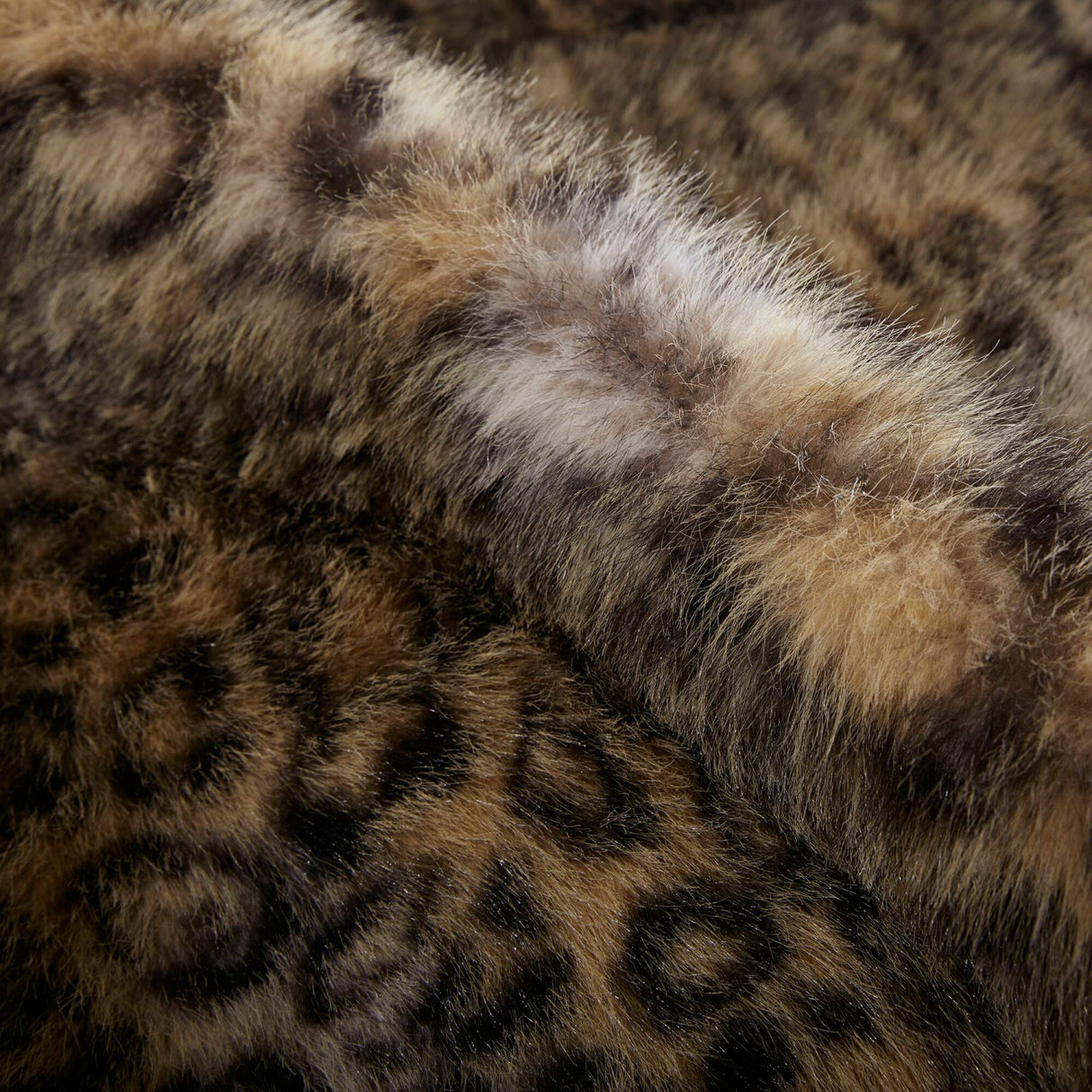 Modern European furniture - Oversized Leopard Faux Fur Throw Blanket - www.oroa.com
