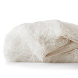 Modern European furniture - Oversized White Faux Fur Throw Blanket - www.oroa.com