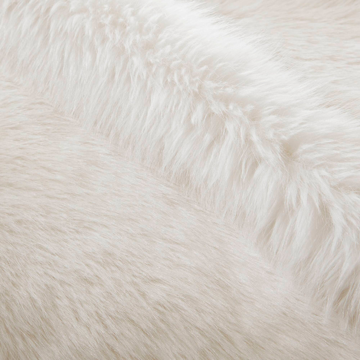Modern European furniture - Oversized White Faux Fur Throw Blanket - www.oroa.com