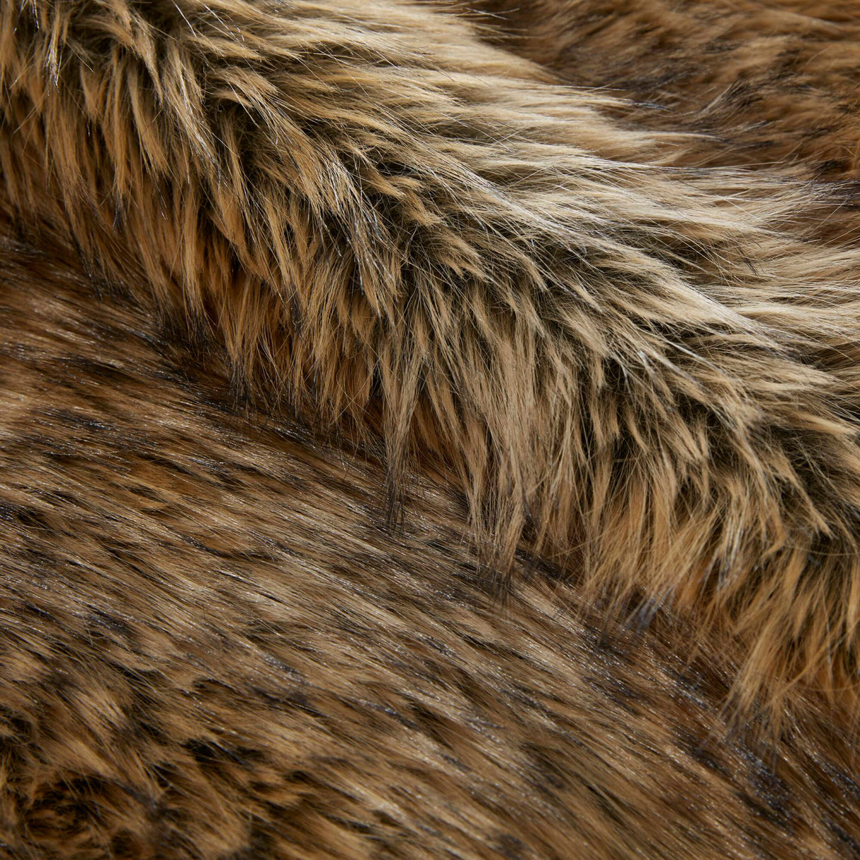Modern European furniture - Oversized Brown Faux Fur Throw Blanket - www.oroa.com
