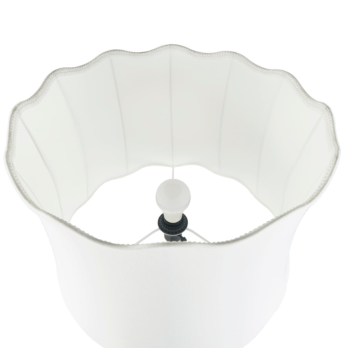 Fluted Fabric Floor Lamp | OROA