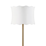 Fluted Fabric Floor Lamp | OROA
