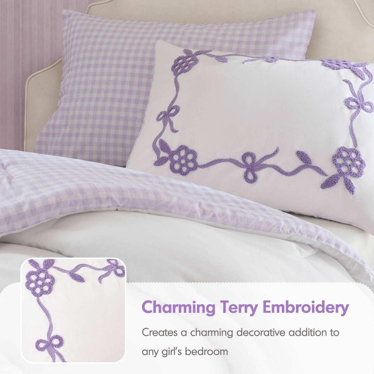 Soft Microfiber Twin Comforter Set | OROA Kids