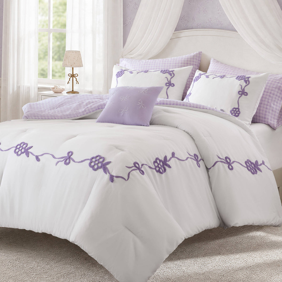 Soft Microfiber Queen Comforter Set | OROA Kids