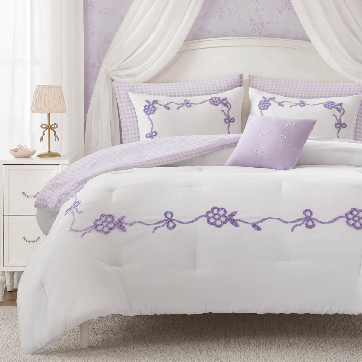 Soft Microfiber Queen Comforter Set | OROA Kids