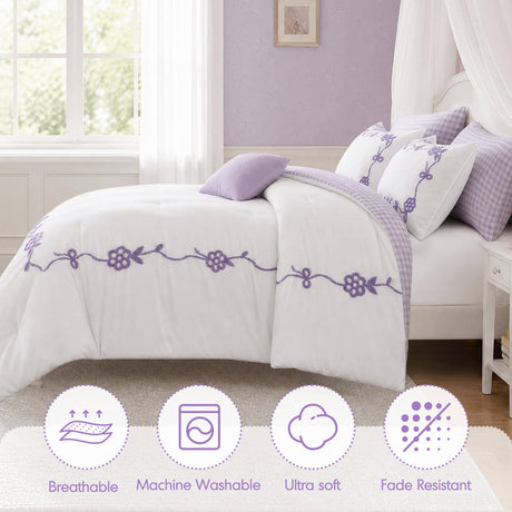 Soft Microfiber Queen Comforter Set | OROA Kids