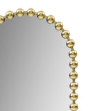 Gold Arch Beaded Wall Mirror | OROA