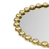 Gold Arch Beaded Wall Mirror | OROA