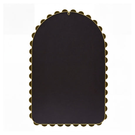 Gold Arch Beaded Wall Mirror | OROA