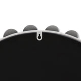 White Arch Beaded Wall Mirror | OROA