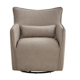 Modern European furniture - Ayla Swivel Accent Chair - www.oroa.com