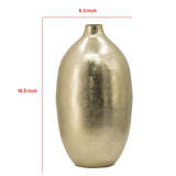 Gold Metal Modern Vase | OROA