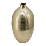 Gold Metal Modern Vase | OROA