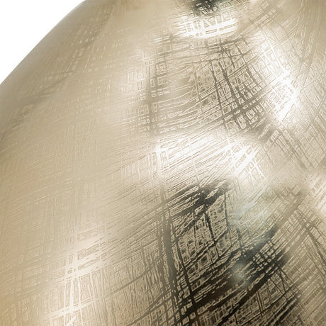 Gold Metal Modern Vase | OROA