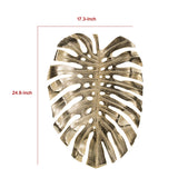 Linzo Metal Leaf Wall Decor | OROA