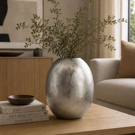 Modern Metal Vase | OROA