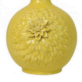 Yellow Ceramic Flower Vase | OROA