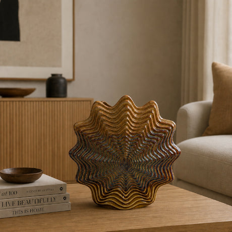 Decorative Brown Vase | OROA