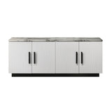 Matilda White Marble Top Sideboard | OROA