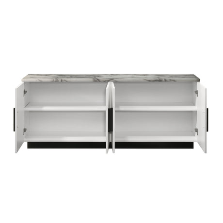 Matilda White Marble Top Sideboard | OROA