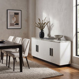 Matilda White Marble Top Sideboard | OROA