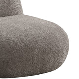 Weston Brown Chenille Deer-Shaped Kids Chair | OROA Kids
