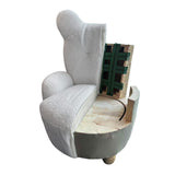 Weston Brown Chenille Deer-Shaped Kids Chair | OROA Kids